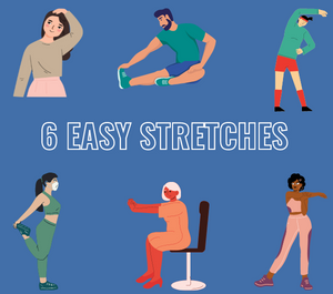 6 Stretches you can do from your desk
